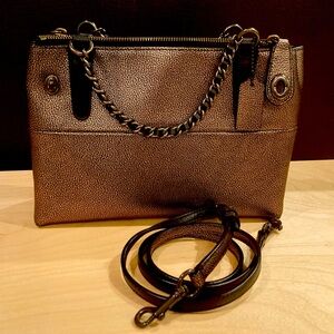 COACH METALLIC PURSE
